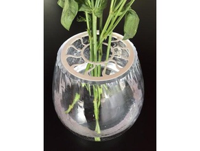 vase Blumen-Halter Dekor 3d print model - Mito3D
