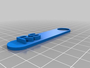 robert Schlüsselanhänger kundengebundene 3d print model - Mito3D