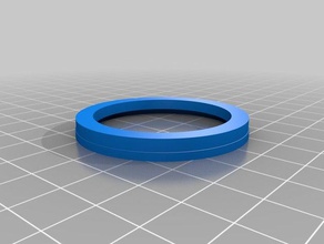meine angepasste Rad Felge mount ring center Teile kundengebundene 3d print model - Mito3D