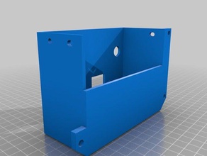 power supply mount case hypercube modified v13 3d printer parts 3d print model - Mito3D