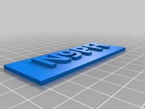 n9ph les signes et logos personnalisé 3d print model - Mito3D