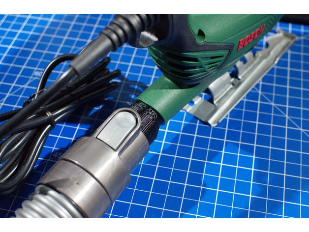 adaptateur dyson aspirateur bosch scie sauteuse pièces vide le de l'adaptateur 3D print model - Mito3D