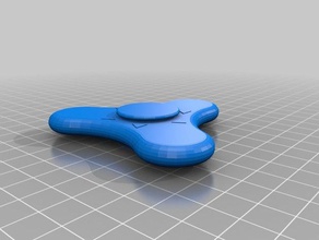 no-peso tri-spinner giocattoli meccanici su misura 3d print model - Mito3D