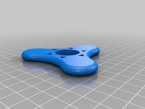 no-de peso tri-spinner cuerpo juguetes mecánicos personalizado 3d print model - Mito3D