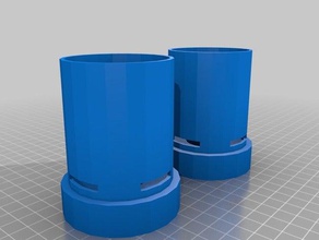 creator pro de cola adaptador Impresora 3d accesorios filamento el la titular bobina soporte flashforge creador espaciador 3d print model - Mito3D