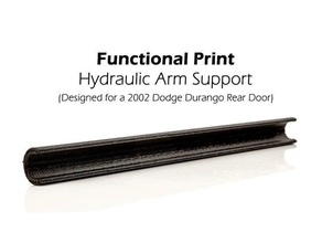 hydraulic helper 10x175mm arm gate door support rod automotive 2002 dodge car durango lift 3d print model - Mito3D