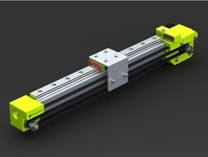 linear motion guide 2020 double precision 3d printer parts extrusion rail mgn-12h mgn12 mgn12h mr12 3d print model - Mito3D