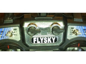 botões i6 transmissor r c veículos flysky fs-i6 turnigy 3d print model - Mito3D