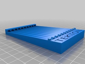 tekton key file set holder tool holders & boxes tools 3d print model - Mito3D