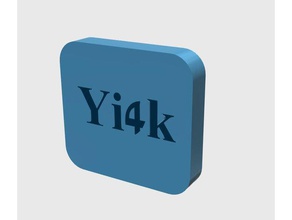 xiaomi yi 4k caixa subaquática protetor de lente câmera câmara caso montagem yi4k 3d print model - Mito3D