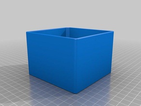 desktop floppy disk holder office container desk organizer 3d print model - Mito3D