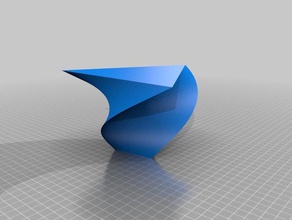 meine angepasste Doppel-konische vase Container kundengebundene 3d print model - Mito3D
