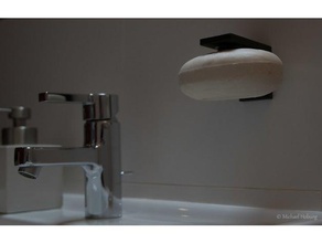 seifenhalter soap holder bathroom bad magnetic seife dish waschbecken 3d print model - Mito3D