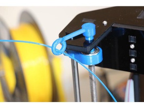 anet a8 filament guide rod end remix 3d printing 3d print model - Mito3D