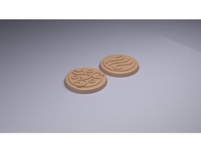 dune boardgame - bonus tokens toy & game accessories token 3d print model - Mito3D