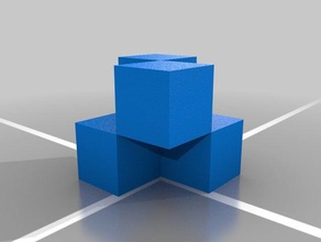 el comprobador de cubo La impresión en 3d 3d print model - Mito3D