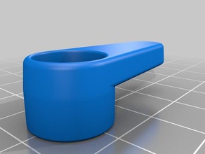 hafif kasa mandal klip 3d yazıcı aksesuarları 3d print model - Mito3D
