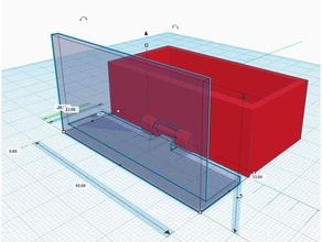 experimentelle box Container container 3d print model - Mito3D