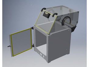 temp controlada construir gabinete um2 Impressora 3d acessórios o calor aquecida a temperatura ultimaker 3d print model - Mito3D