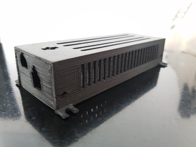 dc carcasa usb la electrónica convertidor dc-dc alojamiento mini caja 3D print model - Mito3D