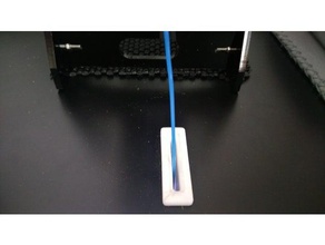 ikea falta de filamentos guia largura Impressora 3d acessórios filamento spool hack 3d print model - Mito3D