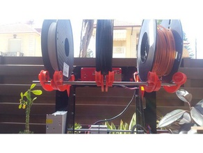 universal verstellbarer Spulenhalter 3d Drucker Zubehör filament spool holder spool-Halter 3d print model - Mito3D