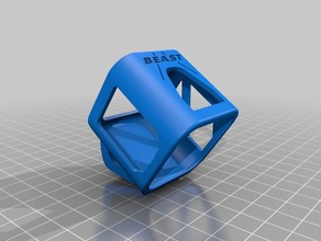 yüksek oturum mount yeniden beast-x hobi 3d print model - Mito3D