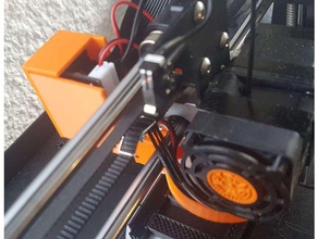 vettore di supporto wanhao duplicatore i3 plus - cobra radiatore Stampante 3d accessori 3d print model - Mito3D