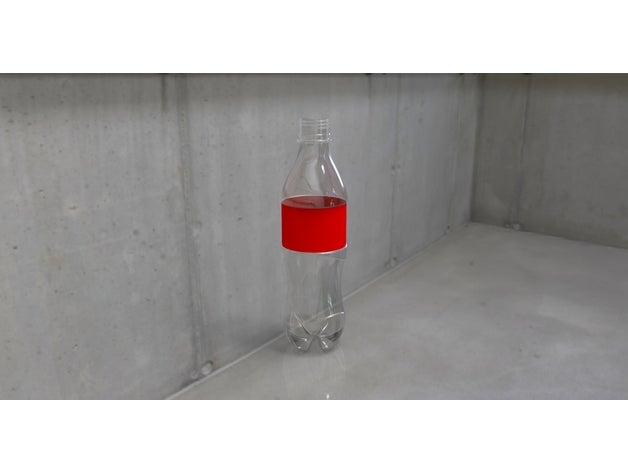 bouteille de coca-cola L'impression 3d 3D print model - Mito3D