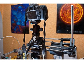 astro tracker de física y astronomía la astrofotografía 3d print model - Mito3D