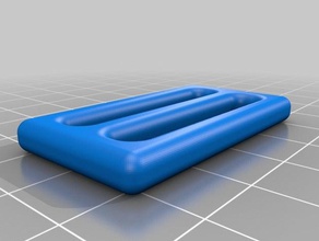 einfache Tasche Gurt Halter diy Nähen 3d print model - Mito3D