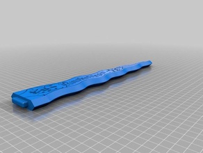 dark one dagger-one piece blade props 3d print model - Mito3D
