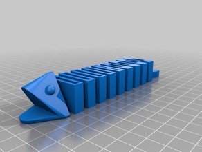 my customized sd usb holder fish organization 3d print model - Mito3D