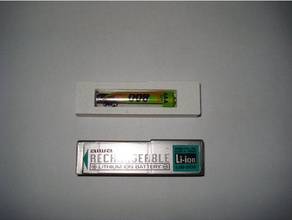 aiwa lib-902 adattatore aaa batterie parti 3d print model - Mito3D