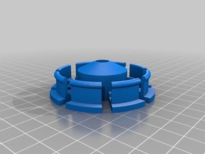 meine angepasste parametrische filament spool-hub 608zz Lager 3d Drucker Zubehör kundengebundene 3d print model - Mito3D
