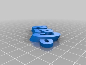 de cara organização personalizado 3d print model - Mito3D