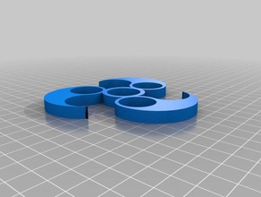 il mio personalizzato yin-yang fidget spinner 2 giochi e giocattoli su misura 3d print model - Mito3D