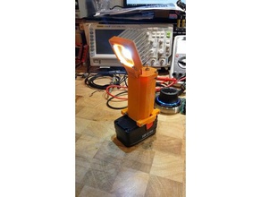 lanterna de led diy bateria a handtool iluminacion diodo emissor luz li-ion 3d print model - Mito3D