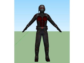 ant-man-Figur 3d-drucken ant ant-man man 2 antman Mann 3d print model - Mito3D