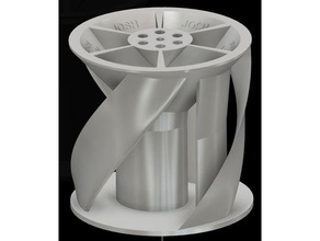 ibrido vawt turbina eolica ad asse verticale di ingegneria darrieus greenpower energia verde savonius rotore della vento mulino a 3d print model - Mito3D