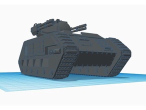 toz 40k uçaksavar topçu warhammer şeytan modelleri aaa özel çekiç tank savaş warhammer40k wh40k 3d print model - Mito3D