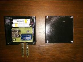 esp8266-Feuchtigkeit-sensor-box - Elektronik blynk esp8266 das Internet der Dinge Feuchtigkeit 3d print model - Mito3D