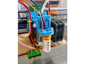 adjustable bltouch clone e3d clamp mount hotend 3d printer parts sunhokey 3d print model - Mito3D