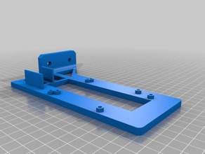 re-arm sled vertical 2020 1010 3d printer accessories 3d print model - Mito3D