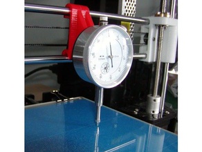 Messuhr montieren Beiträge 3d Drucker Zubehör anet a8 mit der mount 3d print model - Mito3D