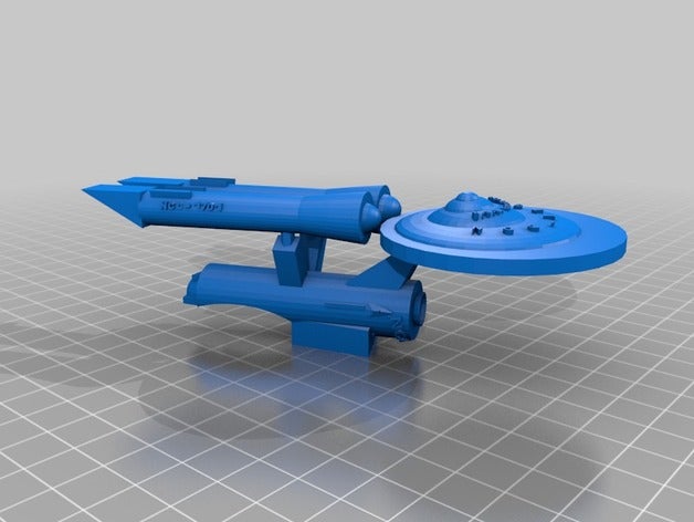 karanlık u içiness enterprise ncc-1701 3d baskı 3D print model - Mito3D