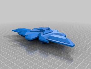 el buque de guerra La impresión en 3d 3d print model - Mito3D