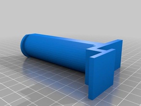 flashforge creator pro spool holder 3d printer parts ffcp filament 3d print model - Mito3D