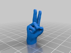 la paix L'impression 3d 3d print model - Mito3D