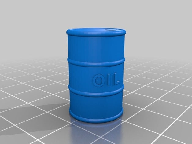 meu personalizados óleo de tambor brinquedos & games personalizado 3D print model - Mito3D